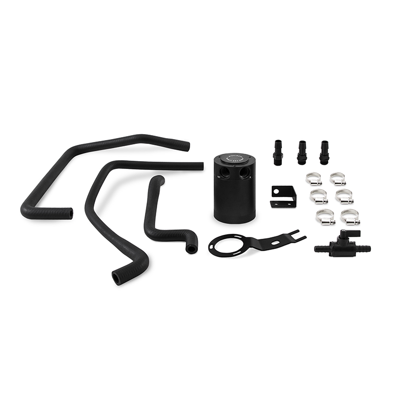 Mishimoto — Mishimoto 2016+ Mazda Miata Baffled Oil Catch Can Kit - Black
Oil Catch Can Kit - view 8